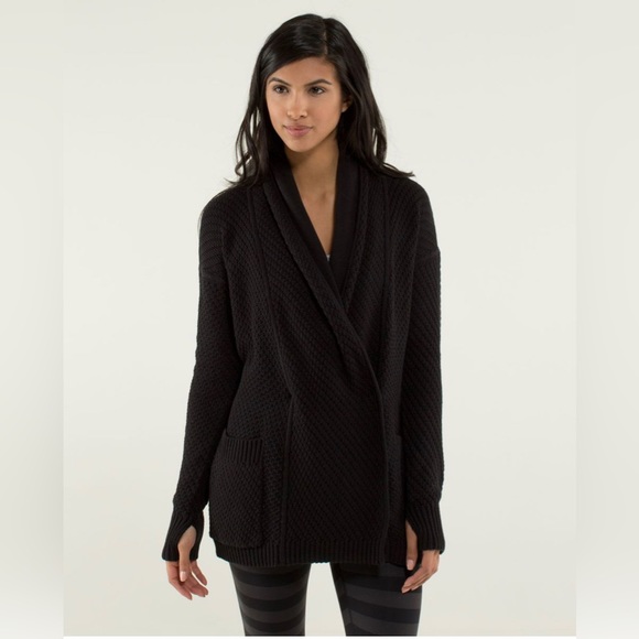 Lululemon Post Practice Cardigan - Picture 1 of 11